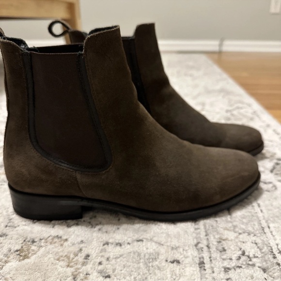 Thursday Boot Company Chocolate Suede Ankle Booties - Picture 2 of 8